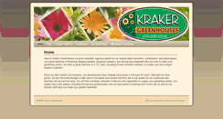 Desktop Screenshot of krakergreenhouses.com